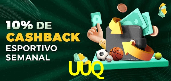 10% de bônus de cashback na UUQ