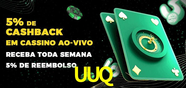 Promoções do cassino ao Vivo UUQ